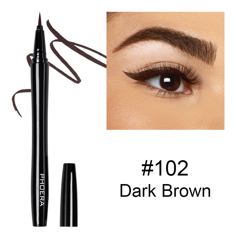 PHOERA Vacuum Straight Liquid Eyeliner - One For All