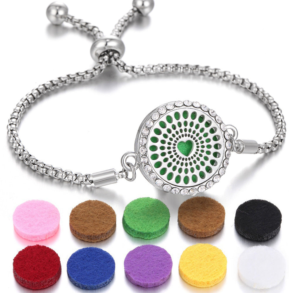 FragranceBloom Aromatherapy Charm Bracelet - One For All