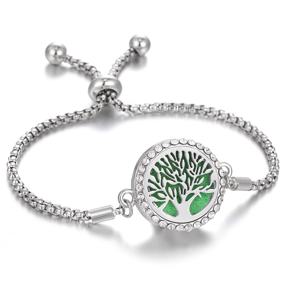 FragranceBloom Aromatherapy Charm Bracelet - One For All