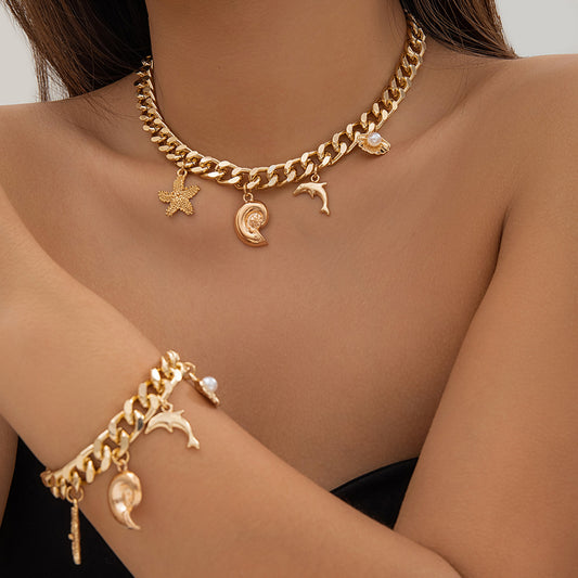 OceanMuse Necklace & Bracelet Set - One For All