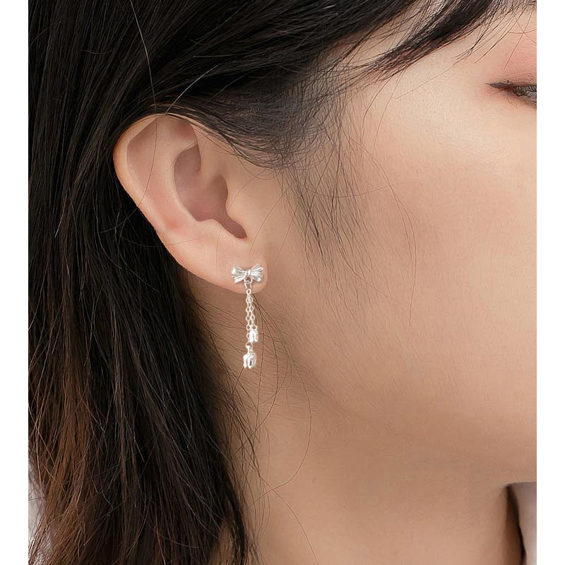TribalBloom Bow Tassel Earrings - One For All