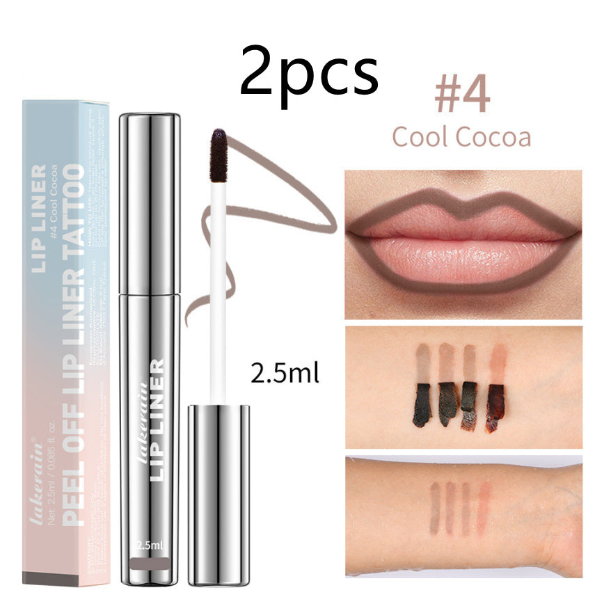 Matte Finish No Stain On Cup Hook Line Lipstick - One For All