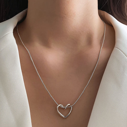 💗 TrueCharm Open Heart Pendant Necklace 💗 - One For All