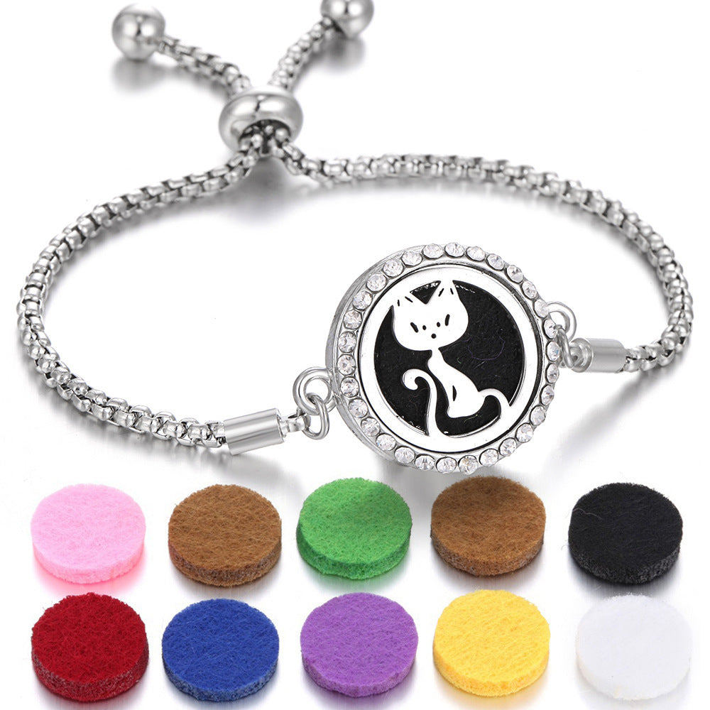 FragranceBloom Aromatherapy Charm Bracelet - One For All