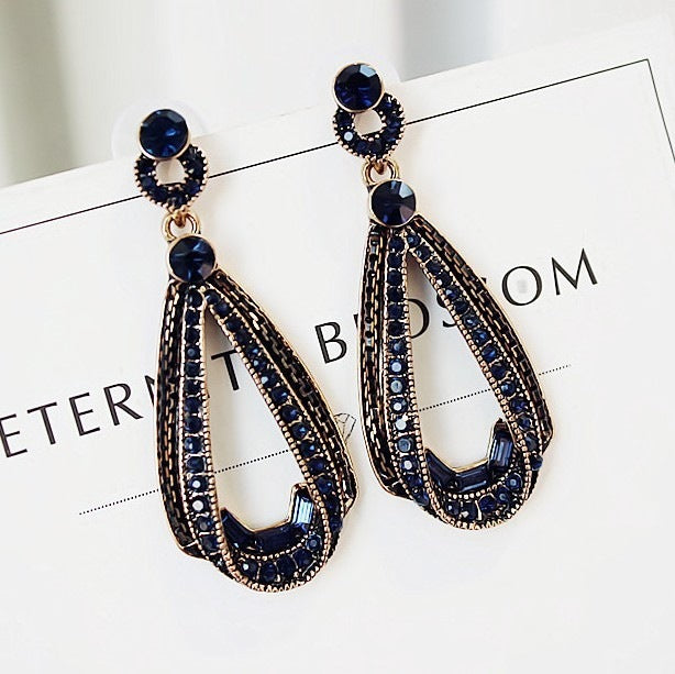 Bridal Earrings Vintage Style - One For All