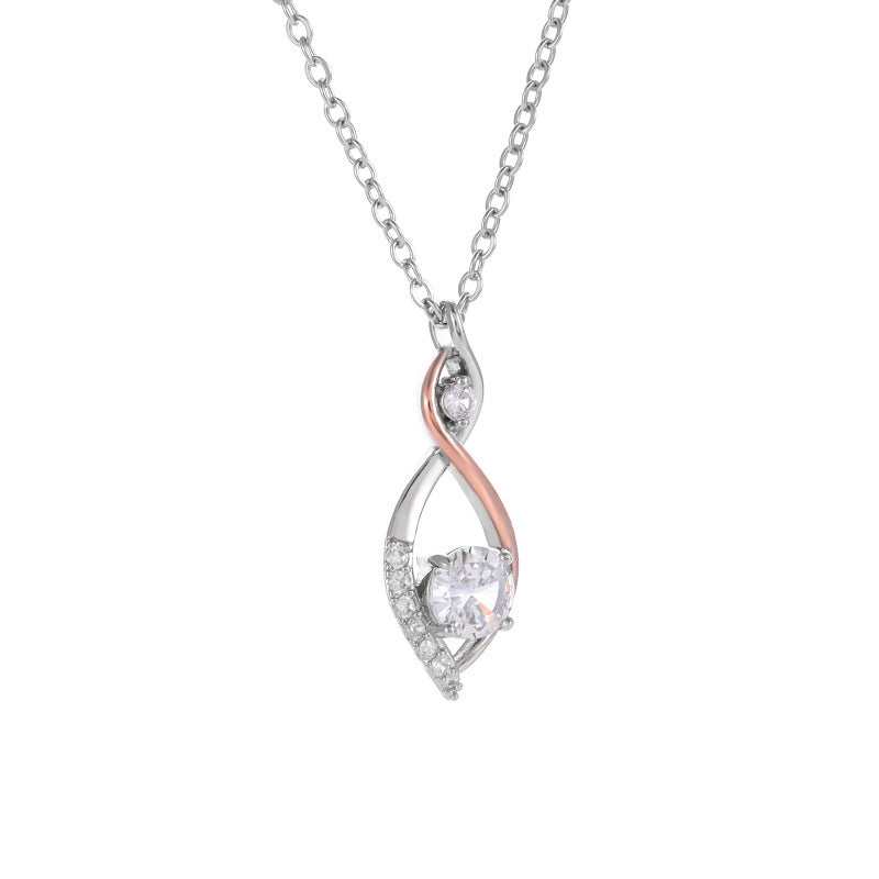 Stylish Two-Color Electroplating Necklace 💫 - One For All