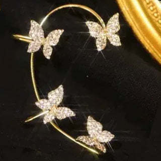 🦋 Fashion Butterfly Earrings for Women – Clip-On & Hook Style | Trendy Lightweight Jewelry Gift 🦋 - One For All