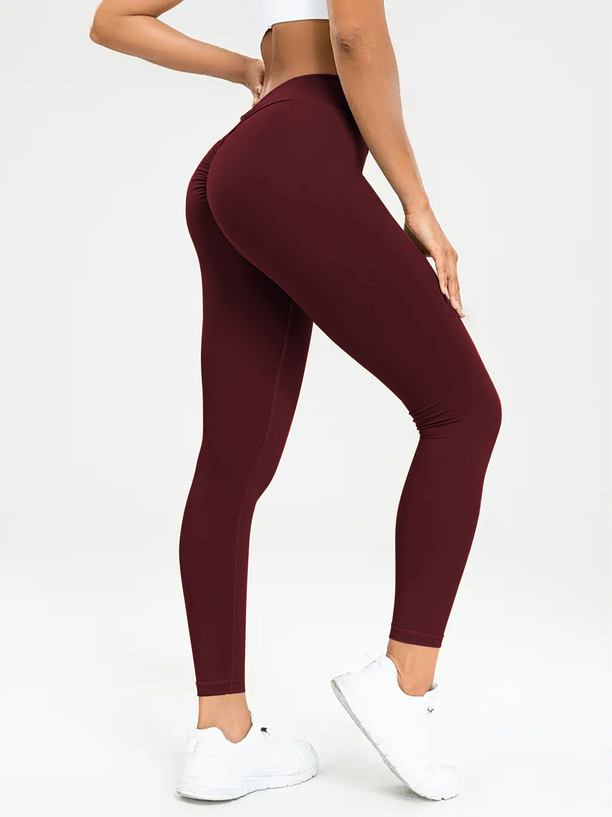 Women's High Waist Lift Yoga Pants – High Elastic Fitness Trousers - One For All