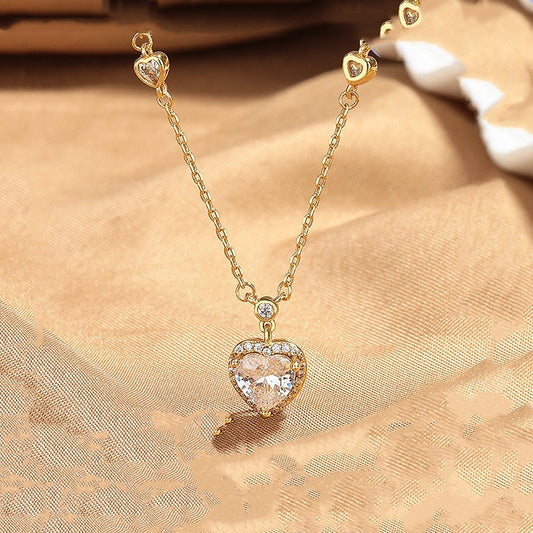Dainty Clavicle Necklace – Elegant Light Luxury Gift - One For All