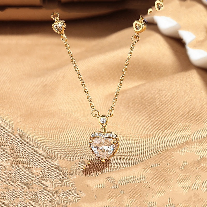 Dainty Clavicle Necklace – Elegant Light Luxury Gift - One For All