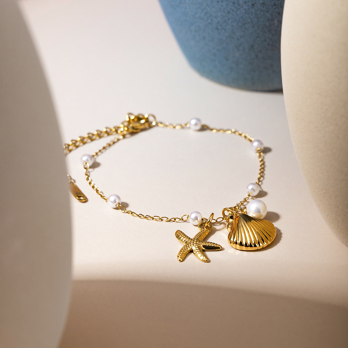 Pearl Chain Bracelet - One For All